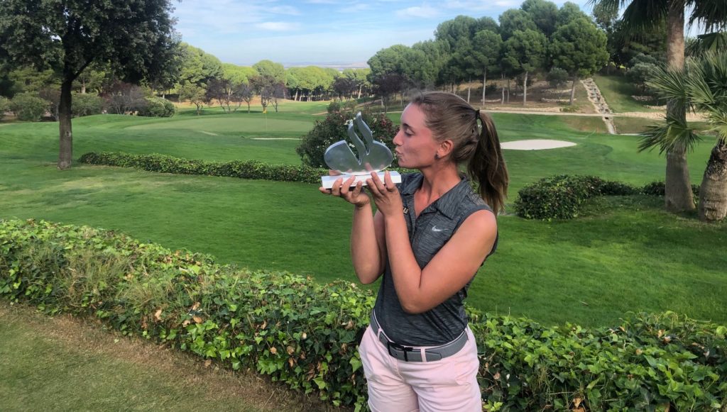 Laura Gomez campeona santander golf tour 2019