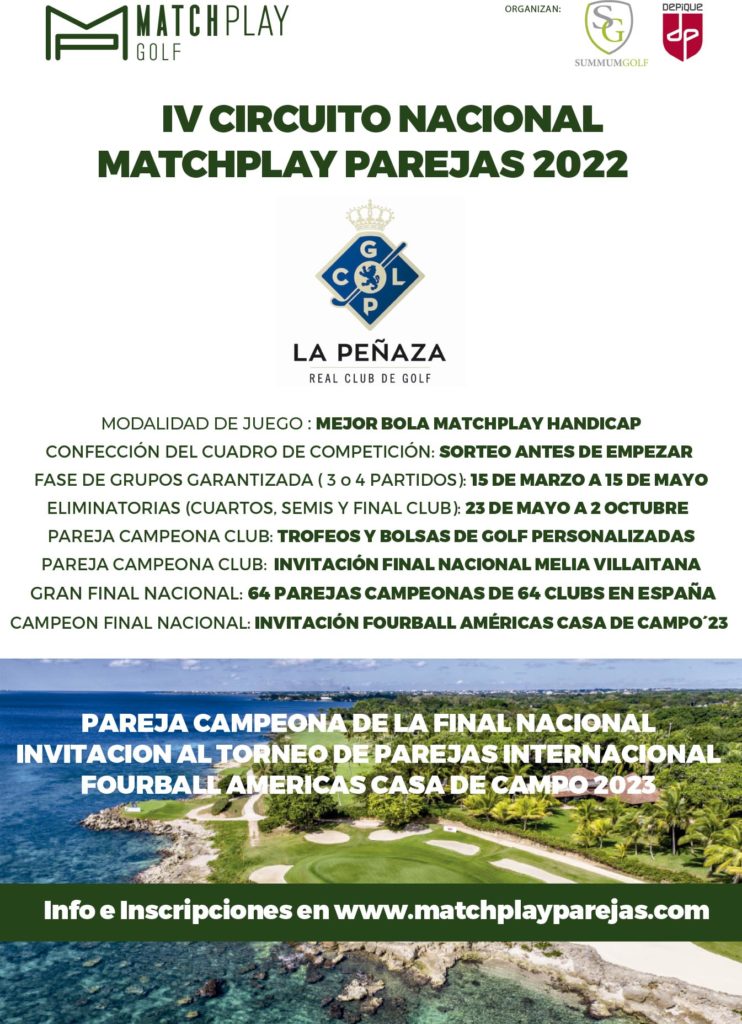 Circuito Nacional Match Play Parejas en La Peñaza